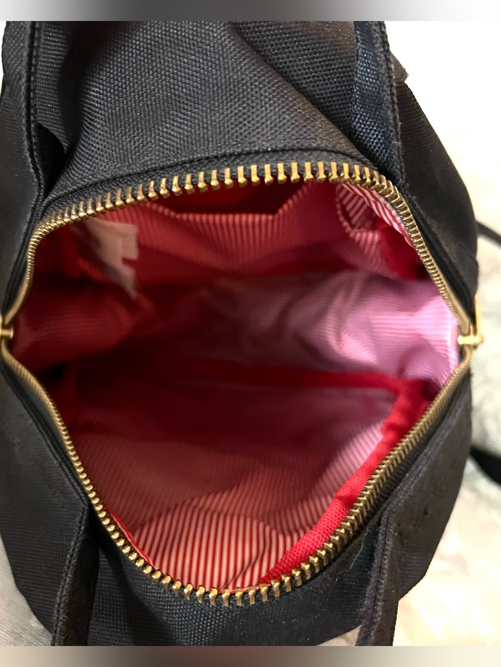Herschel Supply Co. Nova Mini Backpack – Black w/ Gold Zippers (EUC) - Picture 3 of 3